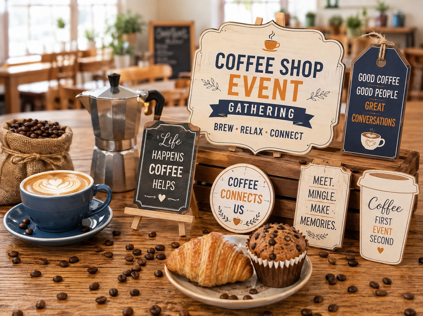 Coffee Shop Event